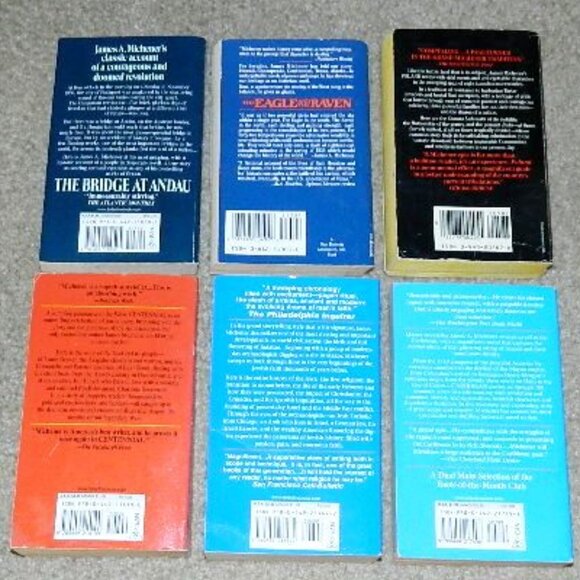 James A. Michener 6 books PB Poland Caribbean Centennial The Source Bundle - Picture 2 of 6